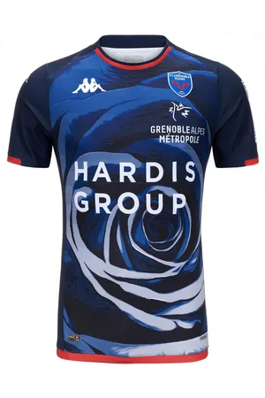 Kappa Maillot Kombat Pro Home FC Grenoble 23/24 Bleu Homme