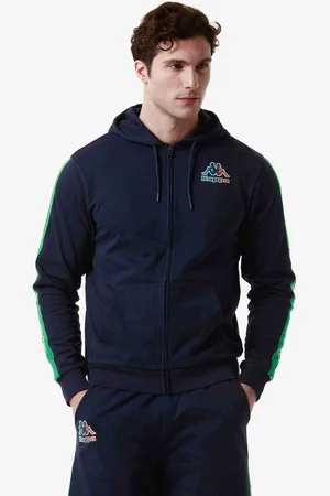 Kappa Hoodie Fomino Bleu Homme