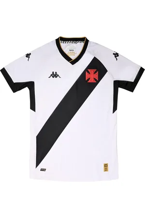 Kappa Maillot Kombat Pro Away Vasco De Gama 23/24 Blanc Homme