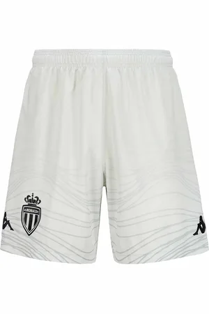 Kappa Short Kombat Ryder Third AS Monaco 24/25 Gris Enfant