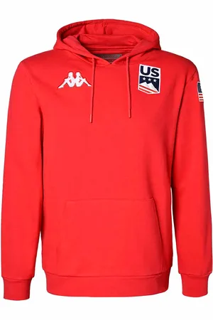 Kappa Hoodie US Ski Team Homme Rouge