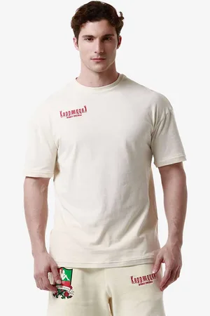 Kappa T-shirt Authentic Heritage Lerice Blanc Homme
