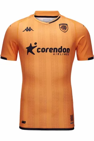 Kappa Maillot Kombat Pro Away Hull City 23/24 Orange Homme