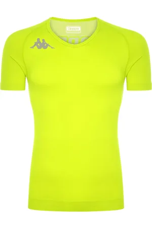 Kappa Sous-maillot Bortv Pro Team Jaune Unisexe