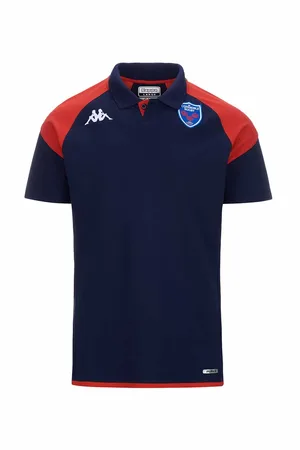 Kappa Polo Angat 7 FC Grenoble 23/24 Bleu Enfant