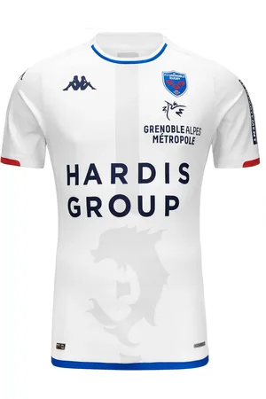 Kappa Maillot Kombat Pro Away FC Grenoble 23/24 Blanc Homme