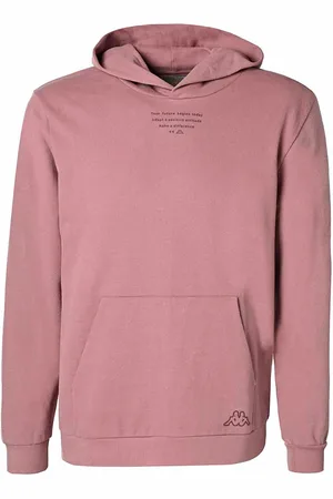 Kappa Hoodie homme Faetano Sportswear Rose