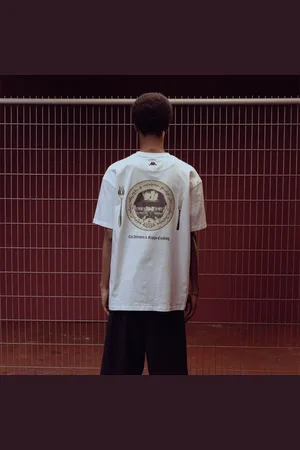 Kappa T-Shirt Rufio Les Ardentes X Blanc Unisexe