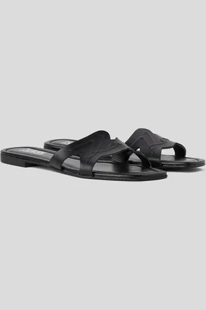 Karl Lagerfeld Sandales Avec Découpes Brio Signature