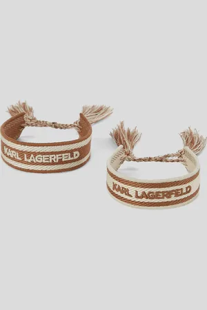 Karl Lagerfeld Bracelets Tissés K/essential – Lot De 2