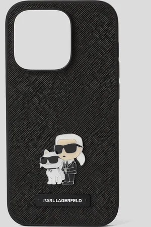 Karl Lagerfeld Coque Ikon Karl Et Choupette Pour Iphone 16 Pro