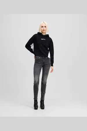 Karl Lagerfeld Jean Slim Taille Mi-haute