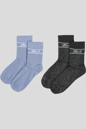 Karl Lagerfeld Chaussettes K/signature – Lot De 2