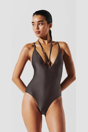 Karl Lagerfeld Maillot De Bain À Plusieurs Bretelles K/signature