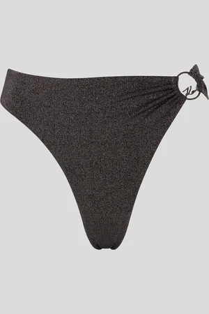 Karl Lagerfeld Bas De Bikini Taille Haute K/signature