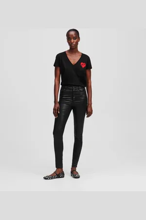Karl Lagerfeld Jean Skinny Metallisé