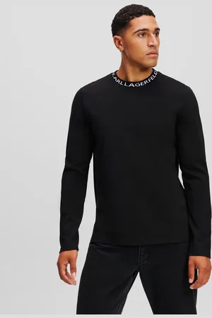 Karl Lagerfeld T-shirt À Manches Longues Avec Logo Karl