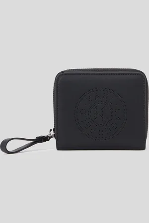 Karl Lagerfeld Portefeuille À Deux Volets De Taille Moyenne K/circle