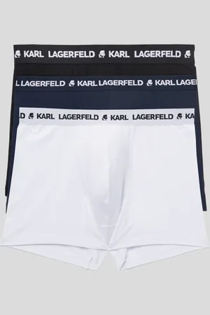 Karl Lagerfeld Caleçon Logo Karl Monochrome - Lot De 3