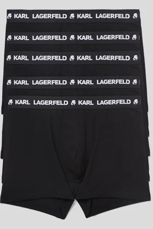 Karl Lagerfeld Caleçons Avec Logo Karl - Lot De 5
