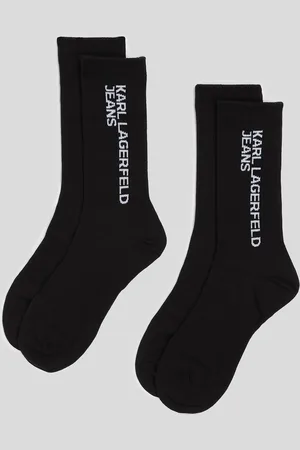 Karl Lagerfeld Chaussettes À Logo Klj – Lot De 2 paires