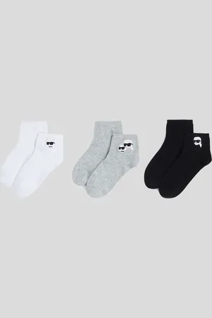 Karl Lagerfeld Chaussettes Courtes Ikon - 3-pack