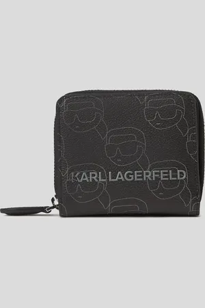 Karl Lagerfeld Portefeuille Ikon Monogram Moyen