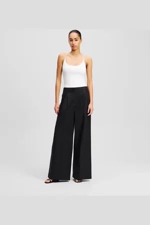Karl Lagerfeld Pantalon Évasé À Double Pli