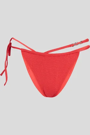 Karl Lagerfeld Bas De Bikini Tanga Texturé