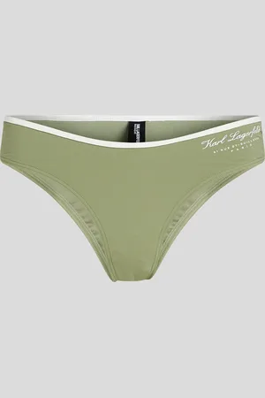 Karl Lagerfeld Bas De Bikini Taille Haute Hotel Karl