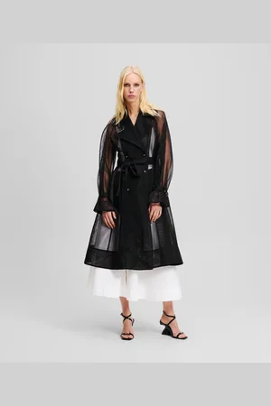 Karl Lagerfeld Trench-coat En Tricot