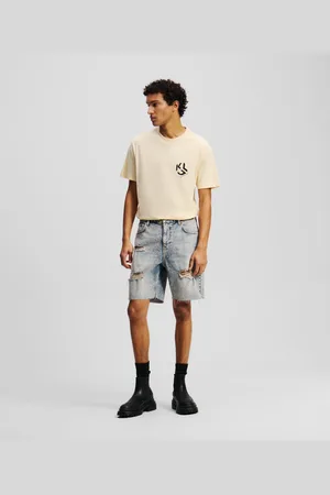 Karl Lagerfeld Short Effet Vieilli