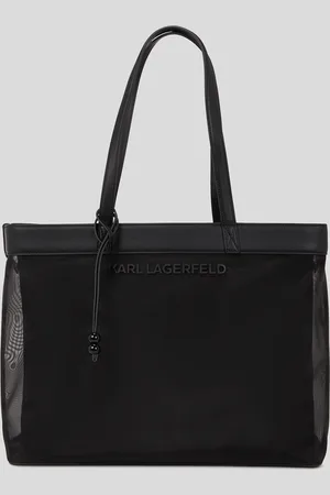 Karl Lagerfeld Cabas De Plage En Mesh Avec Logo Karl