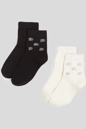 Karl Lagerfeld Chaussettes En Strass K/autograph - 2-pack
