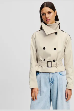Karl Lagerfeld Veste Courte En Sergé De Coton