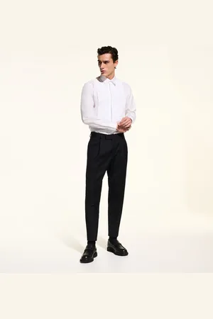 Karl Lagerfeld Pantalon Aux Détails Satin Kl Studio