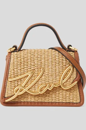 Karl Lagerfeld Sac En Raphia Nano K/signature