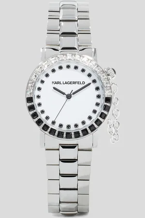 Karl Lagerfeld Montre Ornée De Cristaux