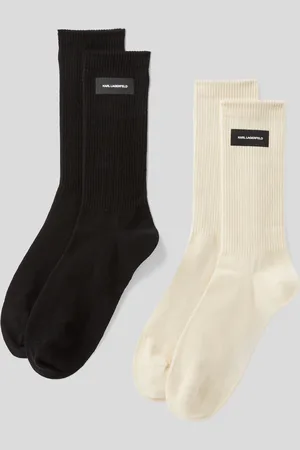 Karl Lagerfeld Chaussettes À Logo Essential – Lot De 2 paires