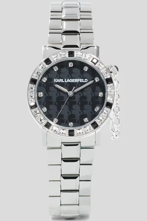 Karl Lagerfeld Montre Ornée De Cristaux