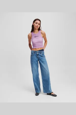 Karl Lagerfeld Jean Décontracté À Double Taille