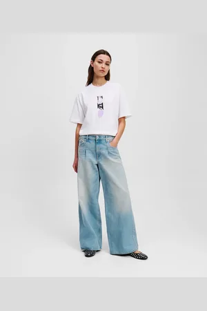 Karl Lagerfeld Jean Plissé Coupe Large
