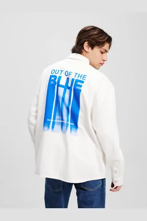 Karl Lagerfeld Out Of The Blue Graphic Overshirt