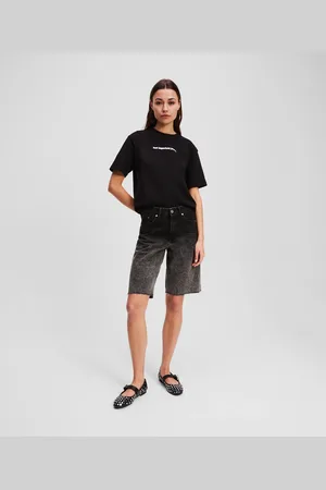 Karl Lagerfeld Short En Denim Effet Ombré
