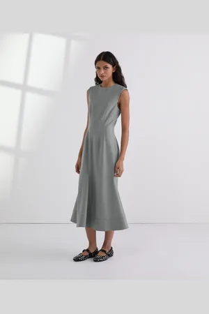 Karl Lagerfeld Tailored Wool-blend Dress