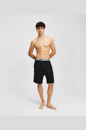 Karl Lagerfeld Karl Logo Pajama Shorts
