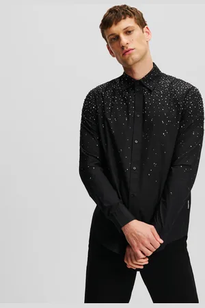 Karl Lagerfeld Chemise Effet Degradé À Strass