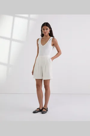 Karl Lagerfeld Fluid Tailored Shorts