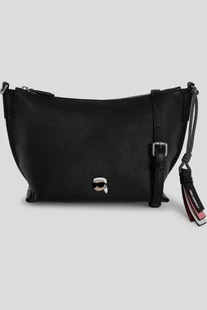 Karl Lagerfeld Ikon Grainy Shoulder Bag