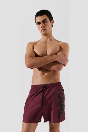 Karl Lagerfeld Short De Bain Orné Du Logo Karl